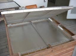 Optional - fully clad with galvanized plate